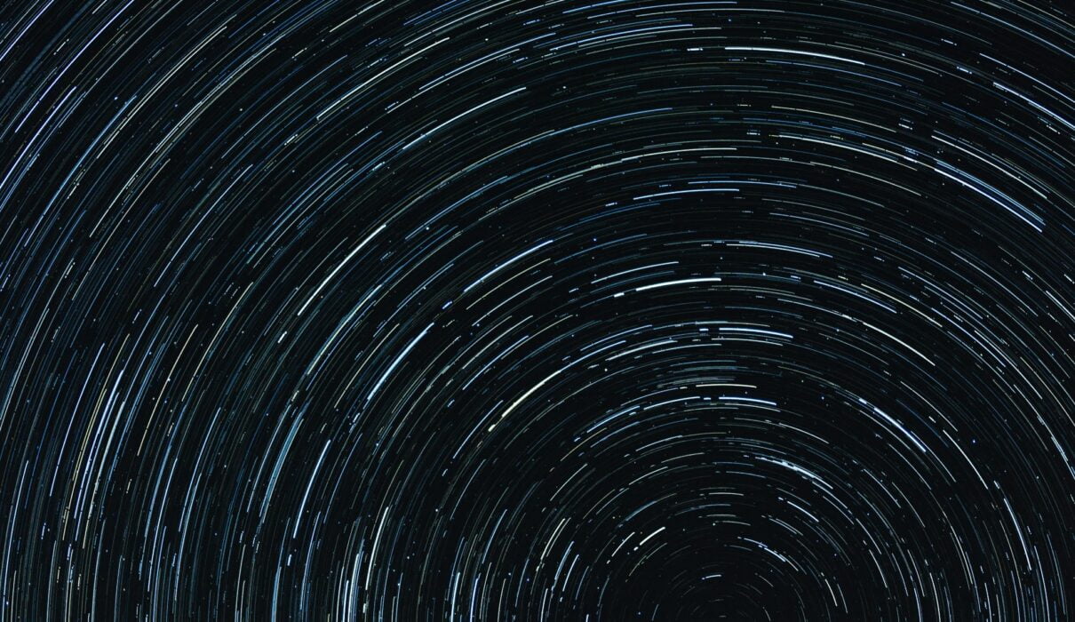 time lapse photography of star